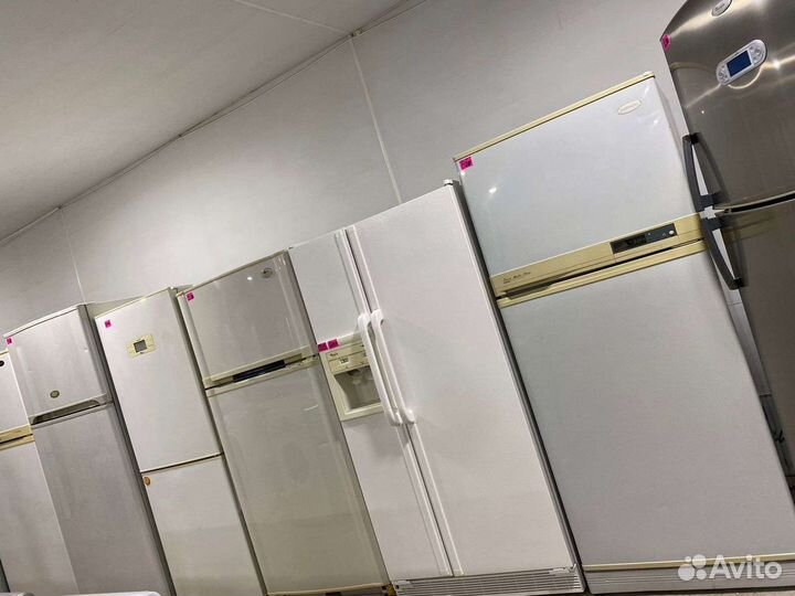 Холодильник б/у с доставкой: серые no frost