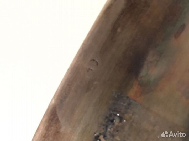 Блюдо посеребрение листовое антикварный поднос