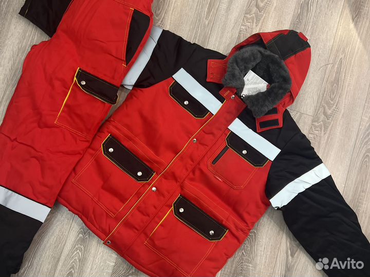 Зимние костюмы Titan red. Спецодежда Люкс
