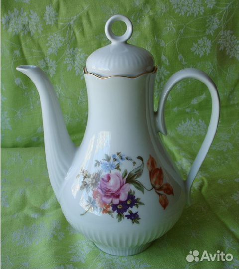 Блюда, чайники, кофейники. Немецкий фарфор