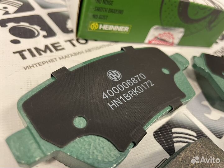 Керамические тормозные колодки Largus Vesta Logan