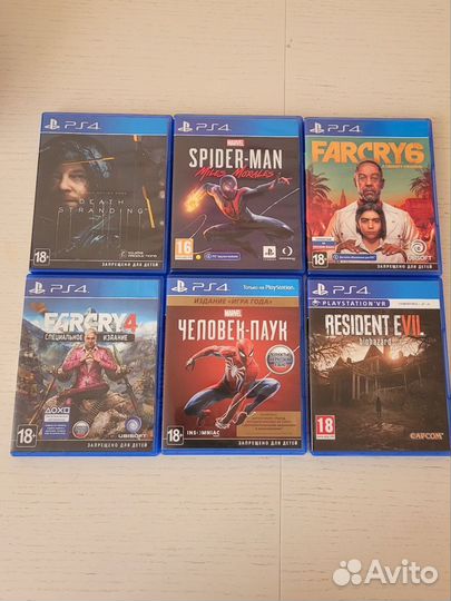 Игры Ps4(на обмен)