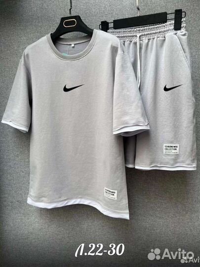 Спортивный костюм мужской nike шорты футболка