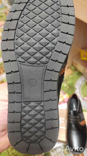 Туфли на мальчика размер 28
