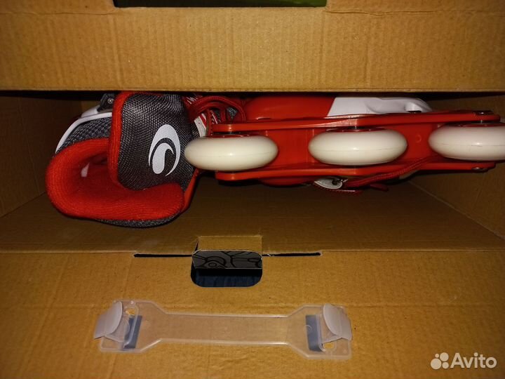 Роликовые коньки детские размер 27-30