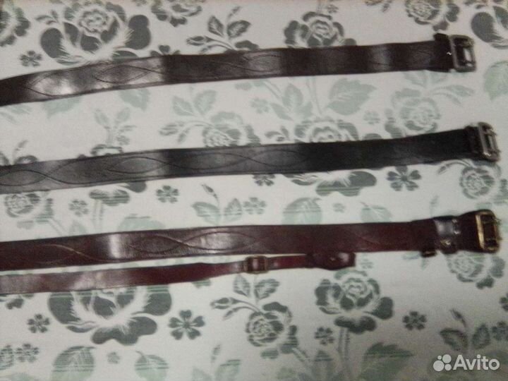 Ремень, портупея кожаная офицерская