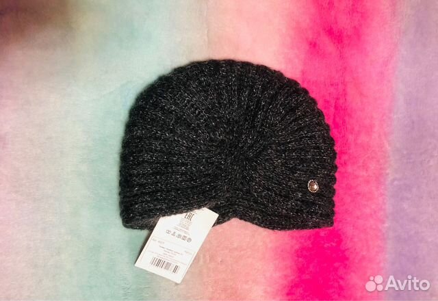 Новая Шапка-чалма и берет со стразами