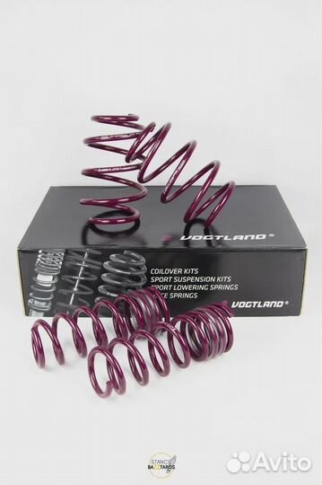 Пружины Vogtland с занижением Scion FR-S (2012)