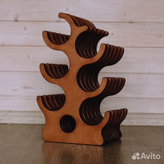 Винная полка лофт