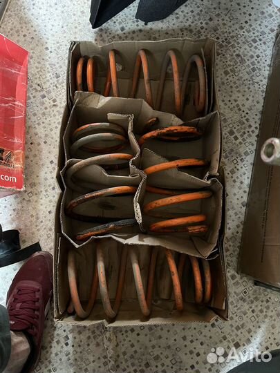 Пружины -50 на toyota camry 3.5