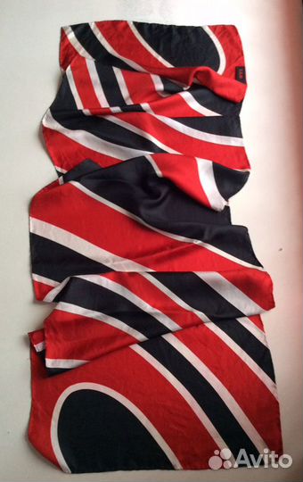 Брендовый шарф из Европы, натуральный шелк