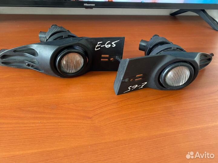 Противотуманные фары бмв Е65 Е66 до рест