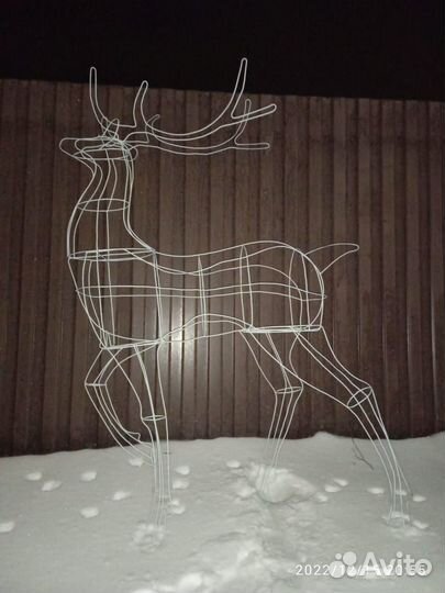 Предметы интерьера, новогодний олень