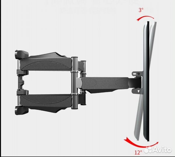 Новый, настенный кронштейн для телевизора