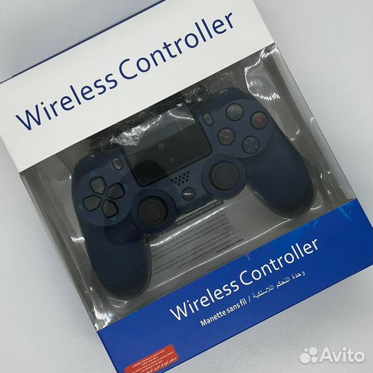 Джойстик на Sony Playstation 4 беспроводной синий