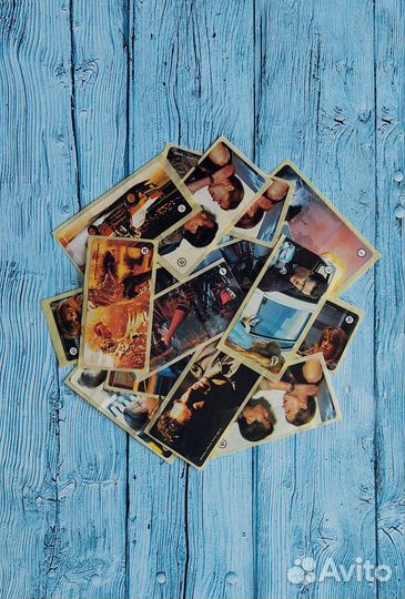 Наклейки от жвачек 90-х Терминатор 1994