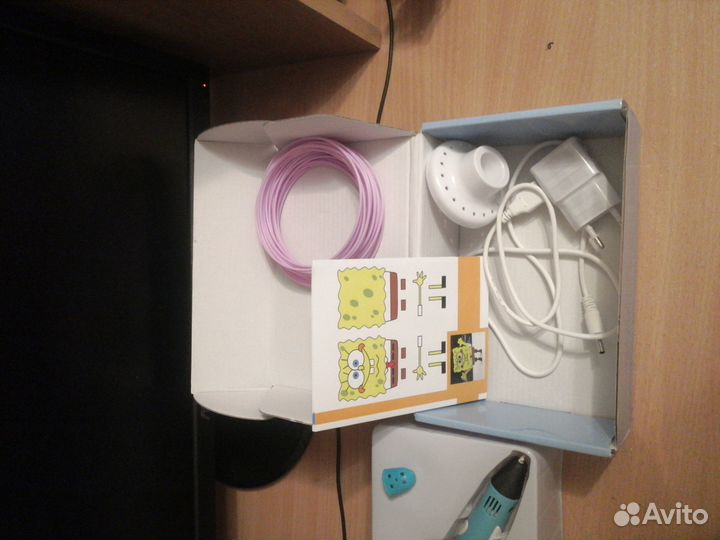 3d ручка с пластиком