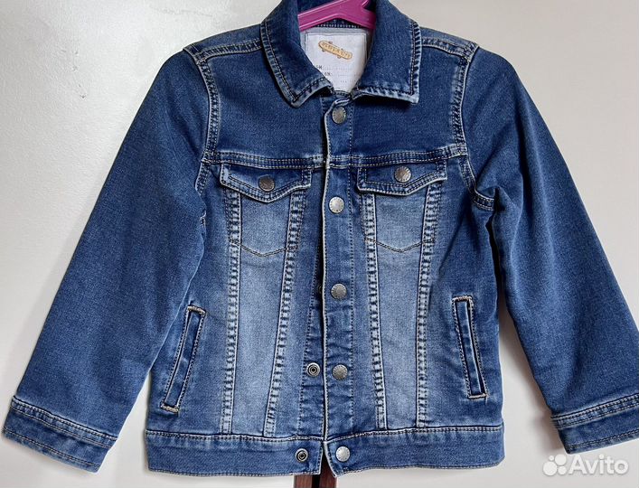 Джинсовая куртка для мальчика 116 размер