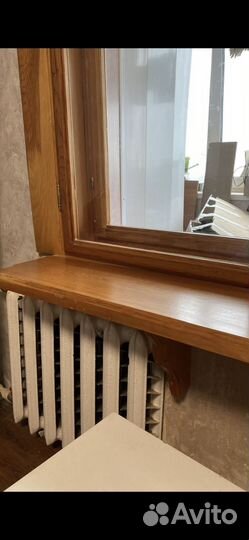 Деревянные окна с дверью со стеклопакетом бу