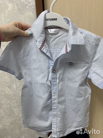 Рубашка и брюки на мальчика 122