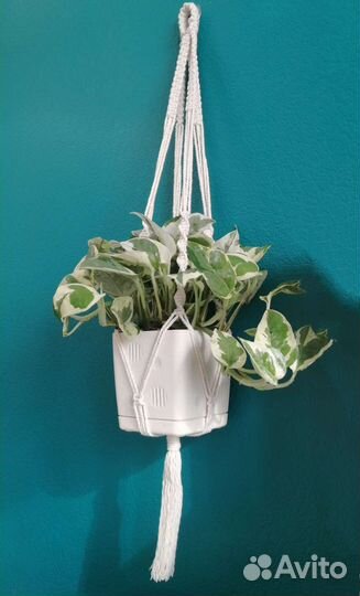 Подвес для кашпо макраме