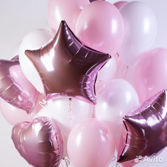 Гелиевые и фольгированные шары, возможна доставка