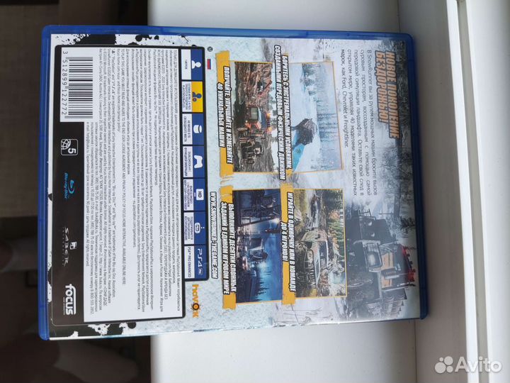 Snowrunner ps4 диск