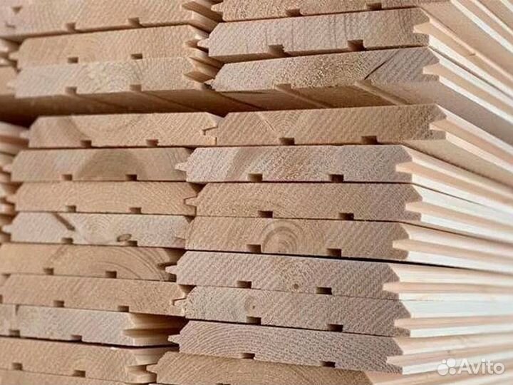 Имитация бруса А/В 135*16 6м