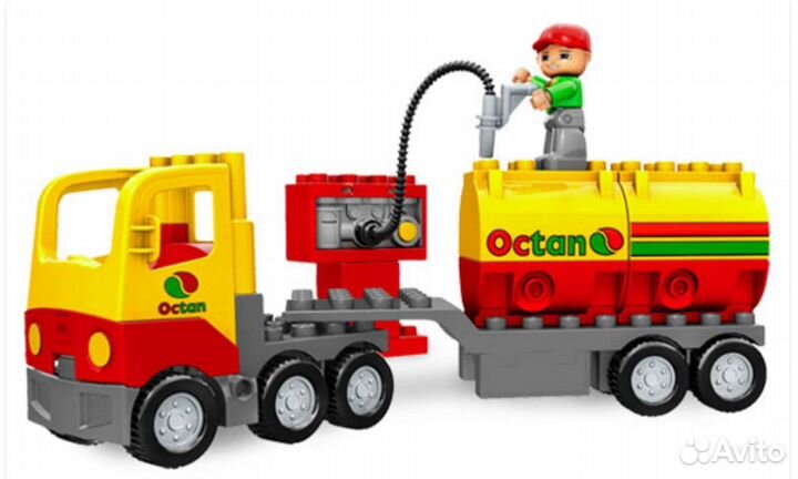 Lego Duplo 5605 Грузовик с цистерной (бензовоз)