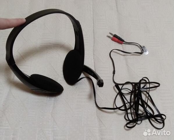 Наушники с микрофоном Oklick