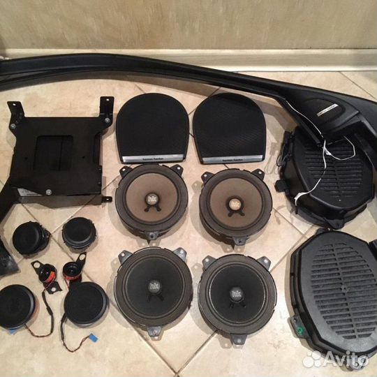 Комплеет хармана кардона на бмв е46 седан