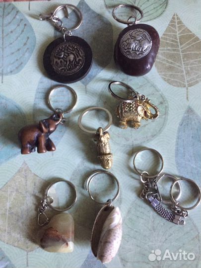 Набор брелков для ключей