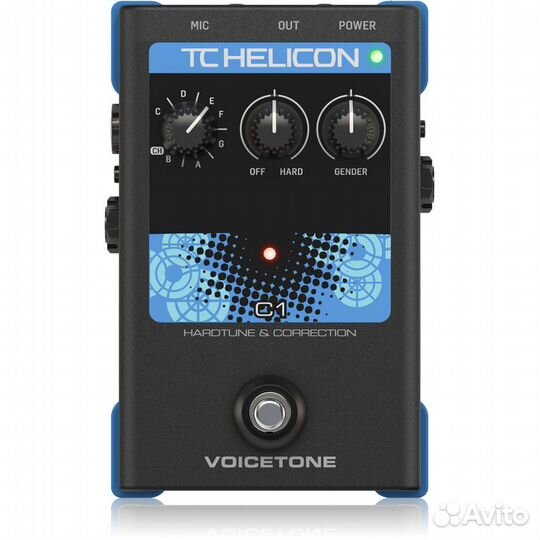 Напольная вокальная педаль TC helicon VoiceTone C1