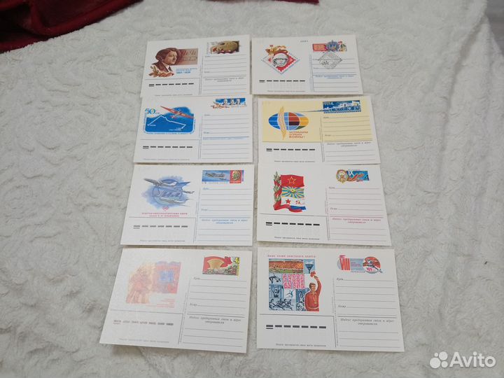 Открытки СССР 80 Х