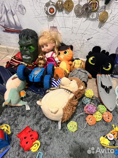 Игрушки пакетом