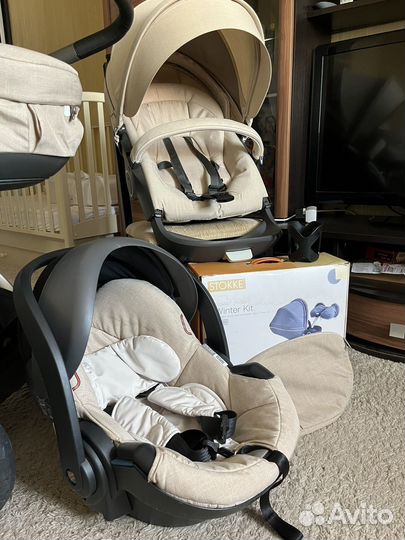 Коляска stokke trailz 3 в 1
