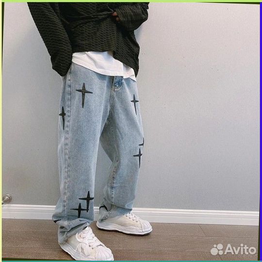 Штаны карго Y2K с крестами (57760 Номер партии: )
