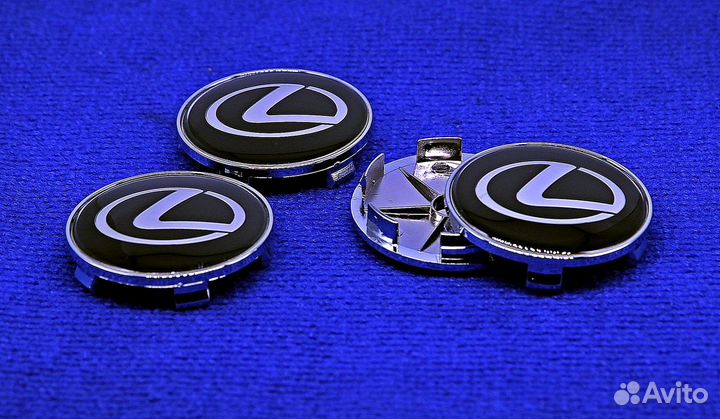 Комплект колпачков неоригинальных дисков Lexus