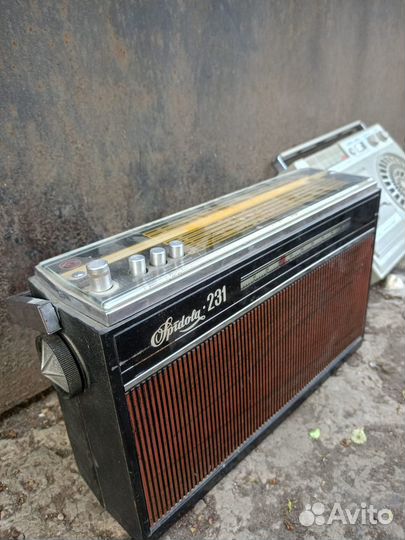 Магнитофоны электроника 302, spidola 231, sonashi