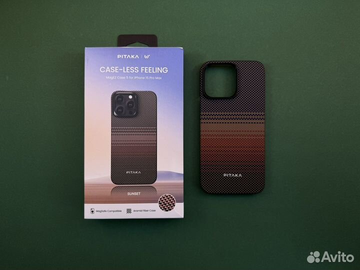 Чехол Pitaka Sunset для iPhone 15 Pro (Pro Max)