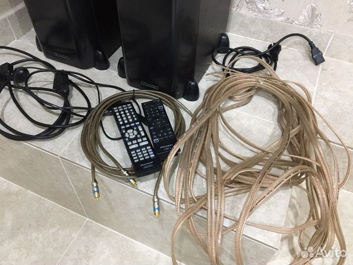 Акустика Mission MV-8 +ресивер Pioneer VSX-519V +d