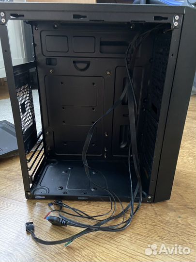 Корпус Minitower ExeGate BAA-108U черный, mATX