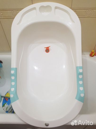 Ванночка для купания happy baby