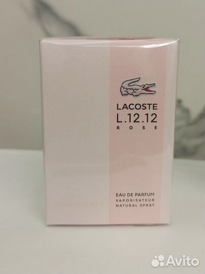 Lacoste L.12.12 Rose 35ml