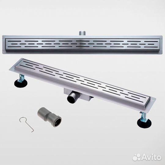 Душевой трап (лоток) из нержавеющей стали 800 мм