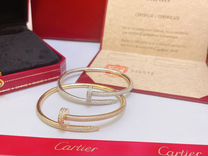 Cartier браслет из золота 750 пробы и бриллиантов