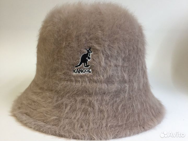Панама Kangol бежевая ангора Furgora