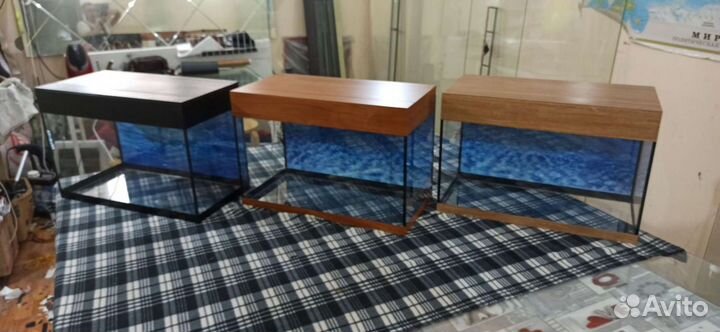 Аквариум 72л свет, встроенный биофильтр фон