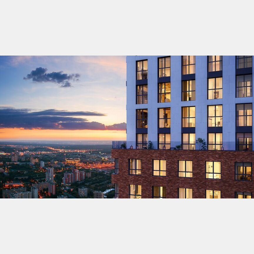 2-к. квартира, 48,5 м², 25/29 эт.