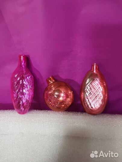 Елочные игрушки СССР